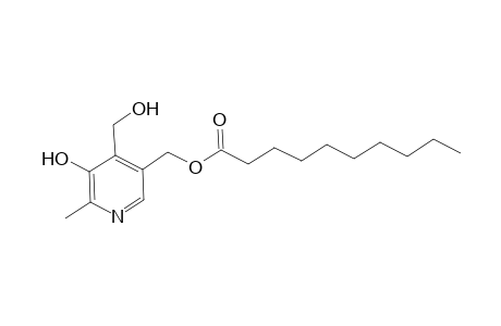 [5-Hydroxy-4-(hydroxymethyl)-6-methylpyridin-3-yl]methyl Decanoate