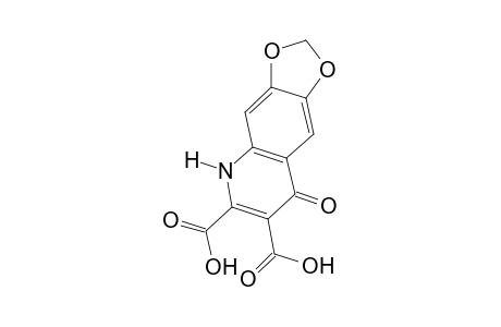 5,8-DIHYDRO-8-OXO-1,3,-DIOXOLO[4,5-g]QUINOLINE-6,7-DICARBOXYLIC ACID