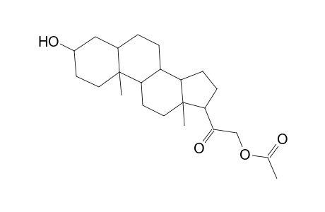 Pregnan-20-one, 21-(acetyloxy)-3-hydroxy-, (5.alpha.)-