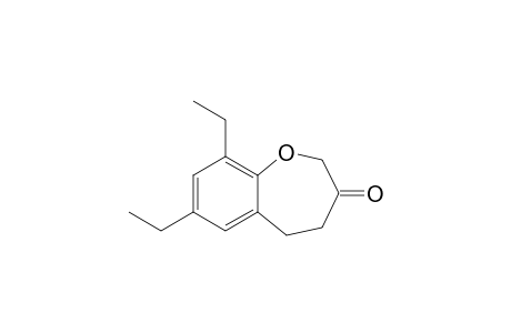 7,9-Diethyl-4,5-dihydro-1-benzoxepin-3-one