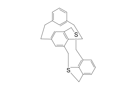 anti-24-Methyl-1,21-dithia[3.3](1,3)(1,3)[2.2](2,5)(1,3)cyclophane