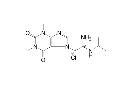1-(1,3-dimethyl-2,6-dioxo-2,3,6,7-tetrahydro-1H-purin-7-yl)-2,4-dimethylpentan-2-ylium chloride