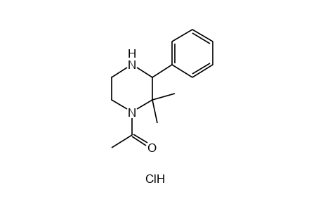 1-ACETYL-2,2-DIMETHYL-3-PHENYLPIPERAZINE, HYDROCHLORIDE