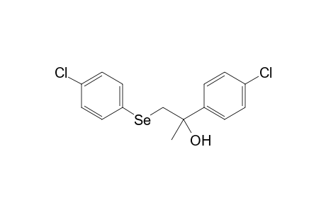 2-(4-Chlorophenyl)-1-(4-chlorophenylselanyl)propan-2-ol