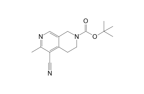 tert-Butyl 5-cyano-6-methyl-3,4-dihydro-2,7-naphthyridine-2(1H)-carboxylate