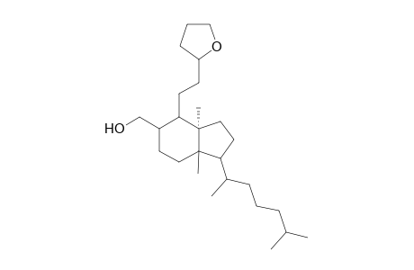 1-(1,5-Dimethylhexyl)octahydro-.alpha.,7a-dimethyl-4-[2-(tetrahydro-2-furanyl)ethyl]-1H-indene-5-methanol