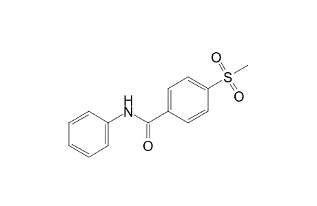 4-(methylsulfonyl)benzanilide