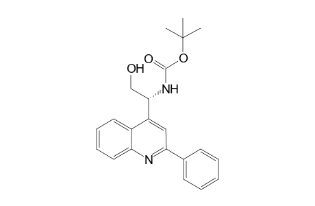 4-[2'-Hydroxy-1'-(N-(butoxycarbonylamino)ethyl]-2-phenylquinoline