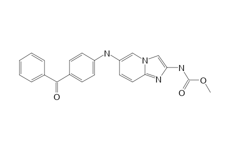 METHYL-6-(PARA-BENZOYLPHENYL-AMINO)-IMIDAZO-[1.2-A]-PYRIDINE-2-CARBAMATE