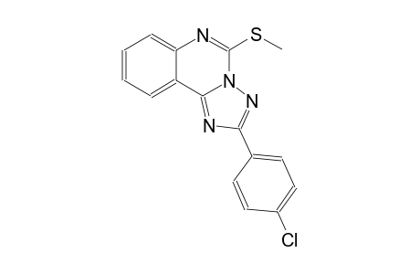 2-(4-Chlorophenyl)-5-(methylsulfanyl)[1,2,4]triazolo[1,5-c]quinazoline