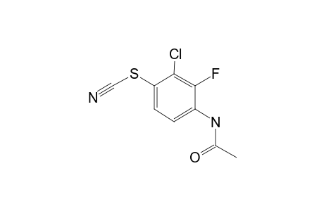 3-Chloro-2-fluoro-4-thiocyanatoaniline, N-acetyl-