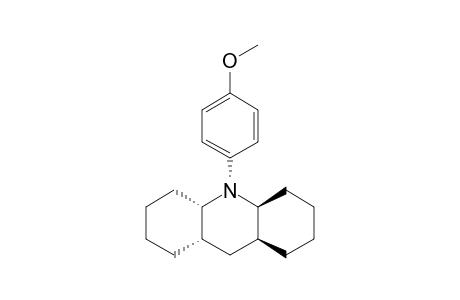 N-(PARA-METHOXYPHENYL)-PERHYDROACRIDINE