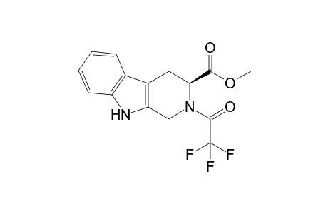 Methyl (3S)-2-(2,2,2-trifluoroacetyl)-1,3,4,9-tetrahydropyrido[3,4-b]indole-3-carboxylate