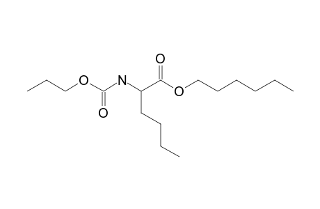 D-Norleucine, N-propoxycarbonyl-, hexyl ester