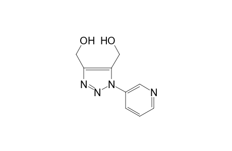 1H-1,2,3-Triazole-4,5-dimethanol, 1-(3-pyridinyl)-