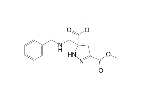 3,5-Dimethoxycarbonyl-5-(benzylamino)methyl-2-pyrazoline