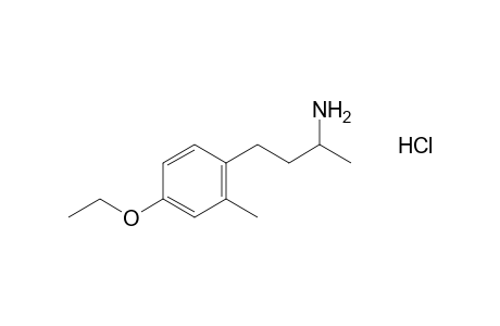 3-(4-ethoxy-o-tolyl)-2-methylpropylamine, hydrochloride
