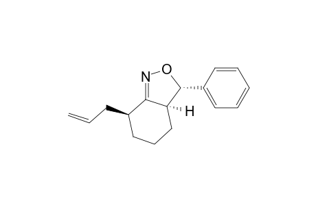 2,1-Benzisoxazole, 3,3a,4,5,6,7-hexahydro-3-phenyl-7-(2-propenyl)-, (3.alpha.,3a.alpha.,7.beta.)-