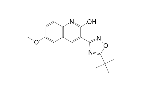 2-quinolinol, 3-[5-(1,1-dimethylethyl)-1,2,4-oxadiazol-3-yl]-6-methoxy-