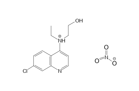 2-[(7-Chloro-4-quinolyl)ethylamino]ethanol nitrate