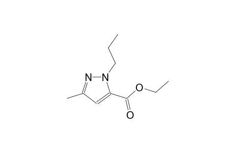 1H-pyrazole-5-carboxylic acid, 3-methyl-1-propyl-, ethyl ester