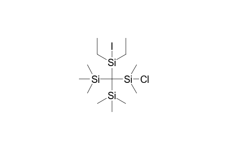 Chloranyl-[[diethyl(iodanyl)silyl]-bis(trimethylsilyl)methyl]-dimethyl-silane