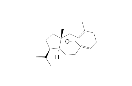 (1R,3E,7E,11S,12S)-17-HYDROXY-3,7,18-DOLABELLATRIENE