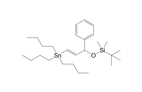 tert-Butyl-dimethyl-[(E)-1-phenyl-3-tributylstannyl-allyloxy]silane