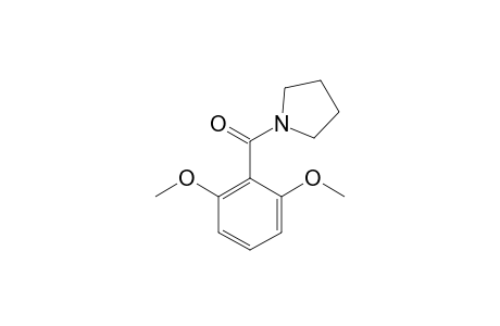 N-(2,6-DIMETHOXYBENZOYL)-PYRROLIDIN