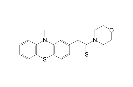 10-methyl-2-[(morpholinothiocarbonyl)methyl]phenothiozine
