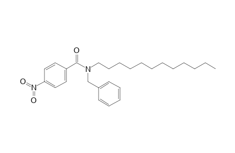 Benzamide, 4-nitro-N-benzyl-N-dodecyl-