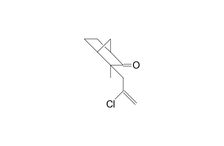 3-exo-(2-Chloro-allyl)-3-endo-methyl-bicyclo(2.2.1)heptan-2-one