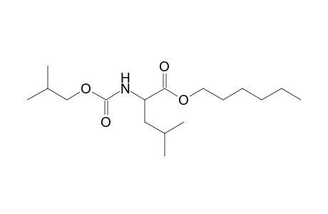 l-Leucine, N-isobutoxycarbonyl-, hexyl ester