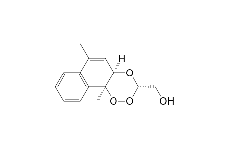 Naphtho[2,1-e]-1,2,4-trioxin-3-methanol, 4a,10b-dihydro-6,10b-dimethyl-, (3.alpha.,4a.alpha.,10b.alpha.)-(.+-.)-