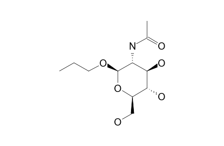 PROPYL-2-ACETAMIDO-2-DEOXY-BETA-D-GLUCOPYRANOSIDE