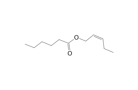 Hexanoic acid, 2-pentenyl ester, (Z)-