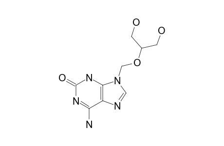 9-[(2-HYDROXY-1-(HYDROXYMETHYL)-ETHOXY)-METHYL]-ISOGUANINE