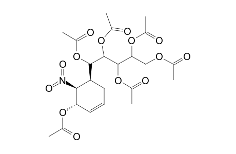 1'-C-[(1R,5R,6S)-5-ACETOXY-6-NITROCYCLOHEX-3-ENYL]-1',2',3',4',5'-PENTA-O-ACETYL-D-MANNOPENTITOL