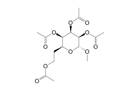 TETRA-O-ACETYL-METHYL-6-DEOXY-ALPHA-D-TALO-HEPTOPYRANOSIDE