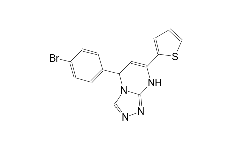 5-(4-bromophenyl)-7-(2-thienyl)-5,8-dihydro[1,2,4]triazolo[4,3-a]pyrimidine