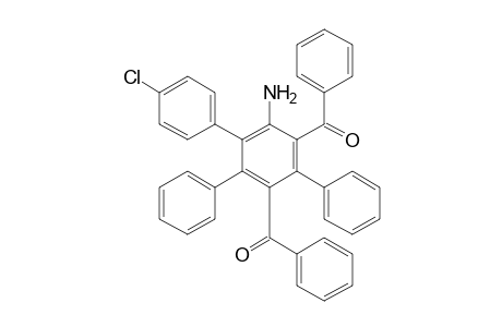 2,4-Di(benzoyl)-3,5-diphenyl-6-(4-chlorophenyl)aniline