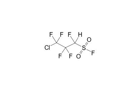 1-HYDRO-1-FLUOROSULPHONYL-3-CHLOROPERFLUOROPROPANE