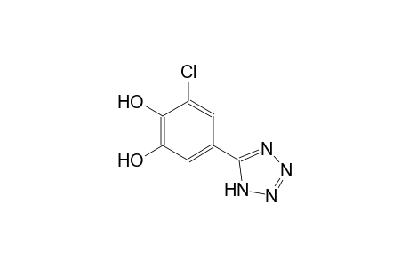 1,2-benzenediol, 3-chloro-5-(1H-tetrazol-5-yl)-