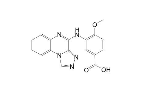 benzoic acid, 4-methoxy-3-([1,2,4]triazolo[4,3-a]quinoxalin-4-ylamino)-