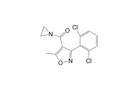 1-{[3-(2,6-dichlorophenyl)-5-methyl-4-isoxazolyl]carbonyl}aziridine