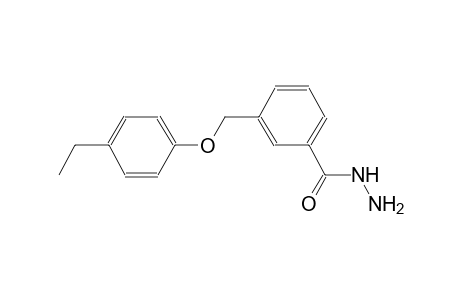 3-[(4-ethylphenoxy)methyl]benzohydrazide