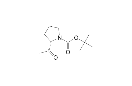 (2S)-2-acetyl-1-pyrrolidinecarboxylic acid tert-butyl ester