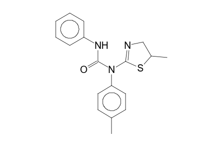 N-(5-methyl-4,5-dihydro-1,3-thiazol-2-yl)-N-(4-methylphenyl)-N'-phenylurea