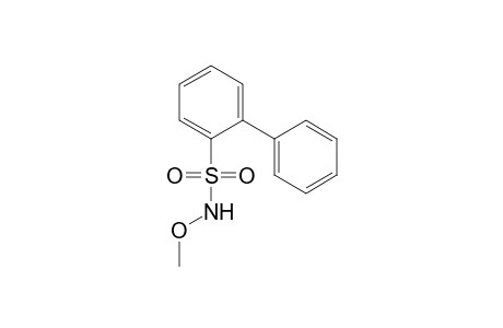 [1,1'-Biphenyl]-2-sulfonamide, N-methoxy-