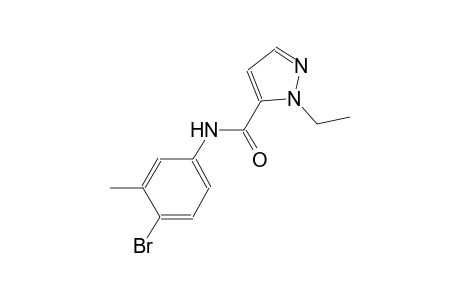 N-(4-bromo-3-methylphenyl)-1-ethyl-1H-pyrazole-5-carboxamide
